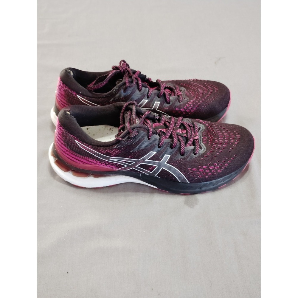 ASICS Gel‑Kayano 28 Women Size 9.5 Running Shoes Fuchsia Pink Athletic Sneakers*